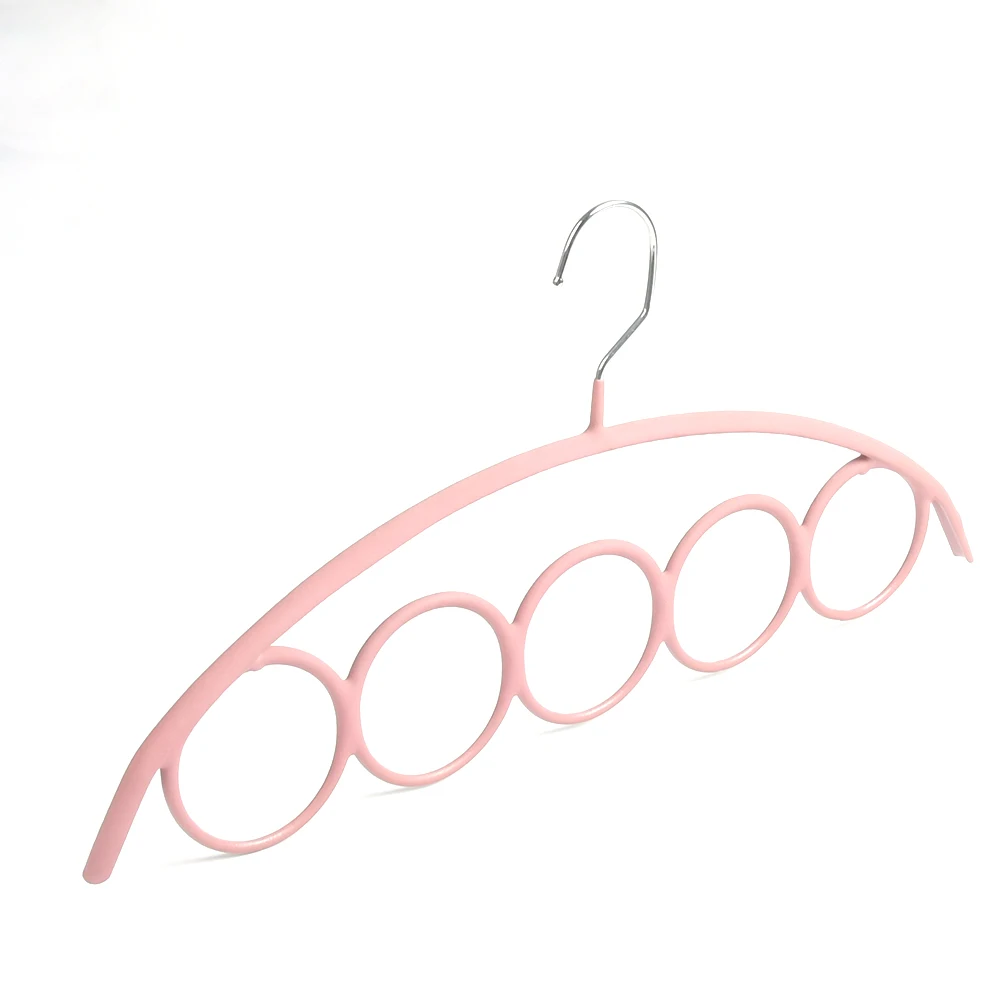 Round Metal Scarf Hanger Scarf Ring Hijab Hanger Space Saving Scarves Organization