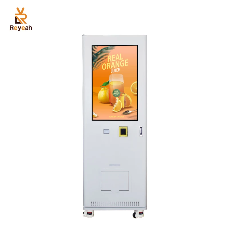 32 inch touch screen wifi smart vending machine freezing egg soda coffee vending machine fully automatic for cold food (1600624822950)