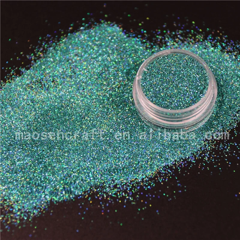 Bulk wholesale holographic laser fine cosmetic body glitter powder for craft