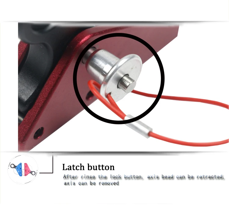 Hot-selling convenient 10-12mm  aviation aluminum atn mastclimber rope grab