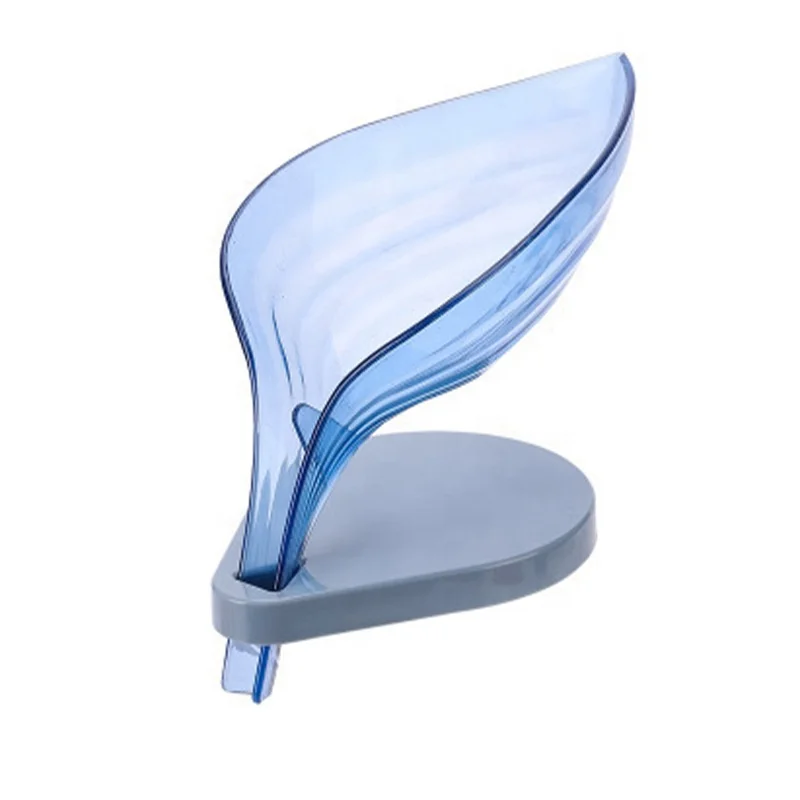 
Leaf shape multifunction durable bathroom plastic soap dish for decorative 