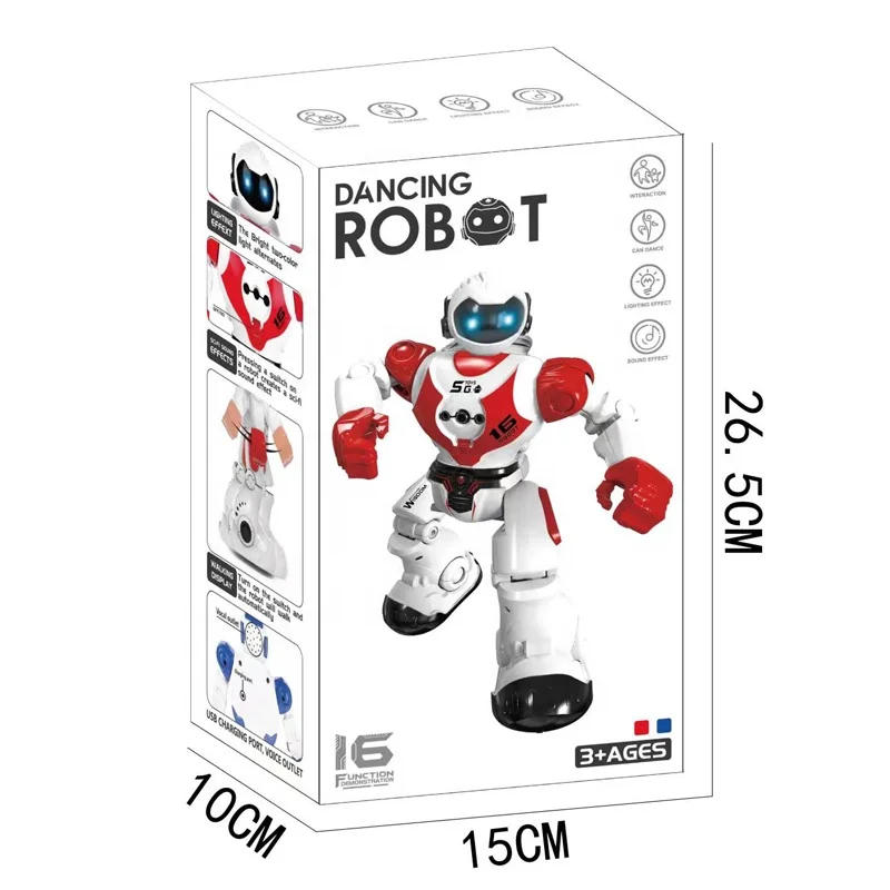 RC Танцующий Робот игрушка жест зондирования робот с дистанционным управлением
