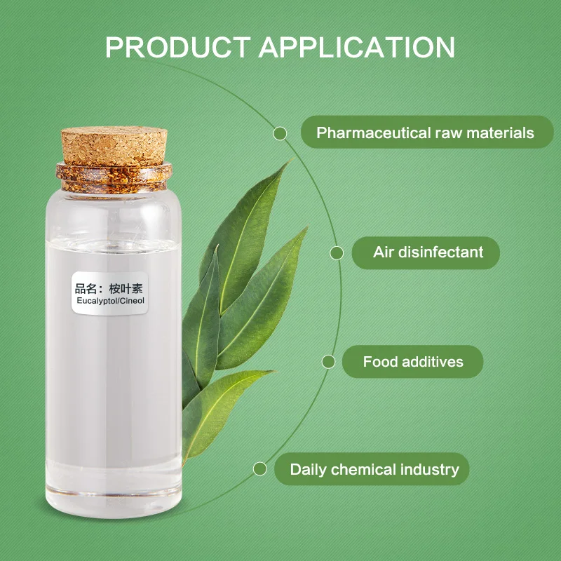 Factory Directly Sale Bulk Natural Cineole (Eucalyptol) 1 8 Cineole