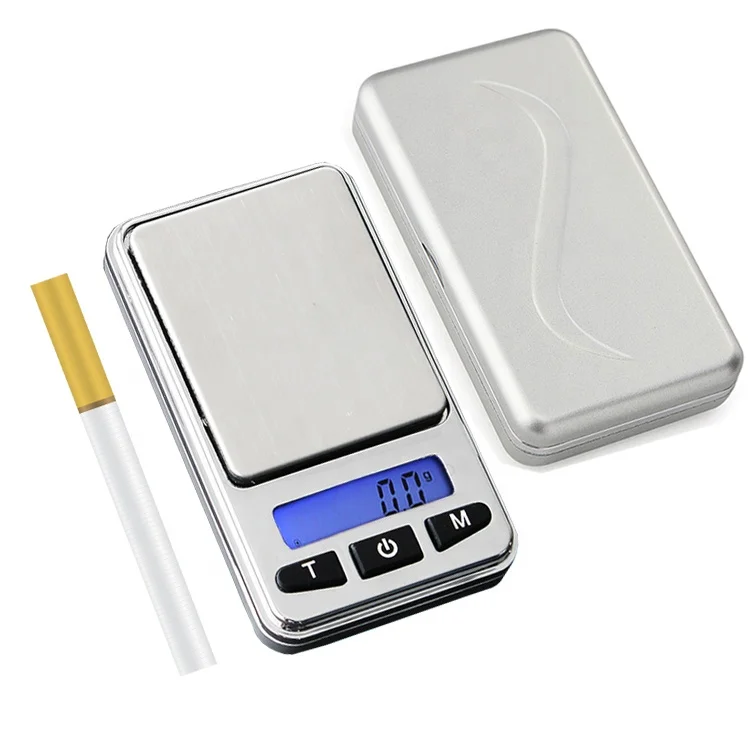 Высокая точность мини Цифровые ювелирные изделия из золота грамм карманные весы с ЖК-дисплеем 100g/0,01g, 200g/0,01g, 500g/0,1g