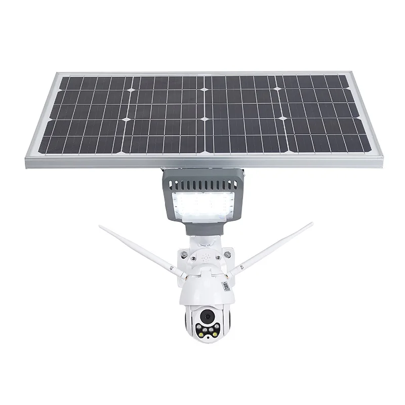  Высококачественная Солнечная энергия ip65 CCTV 4G WIFI камера 30 Вт Солнечный светодиодный уличный