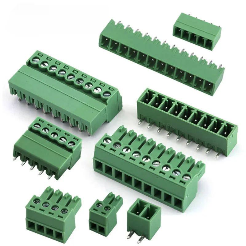 2EDG 3.81mm Pitch 2/3/4/5/6/7/8/9/10/12-16 Pin PCB Screw Terminal Block Male Plug Female Socket Pin Header Wire Connector
