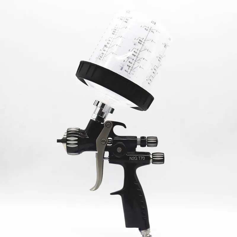 air spray gun manual spray gun With Plastic Tank LVLP And Paint Gun Adapter /Water-Based Paint /Varnish Paint Sprayer