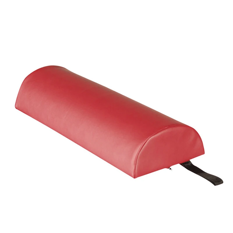 Large Semi round Bolster for Massage Table Spa Bed Headrest Lumbar Support Relaxing Neck Roll Pillow Bolster