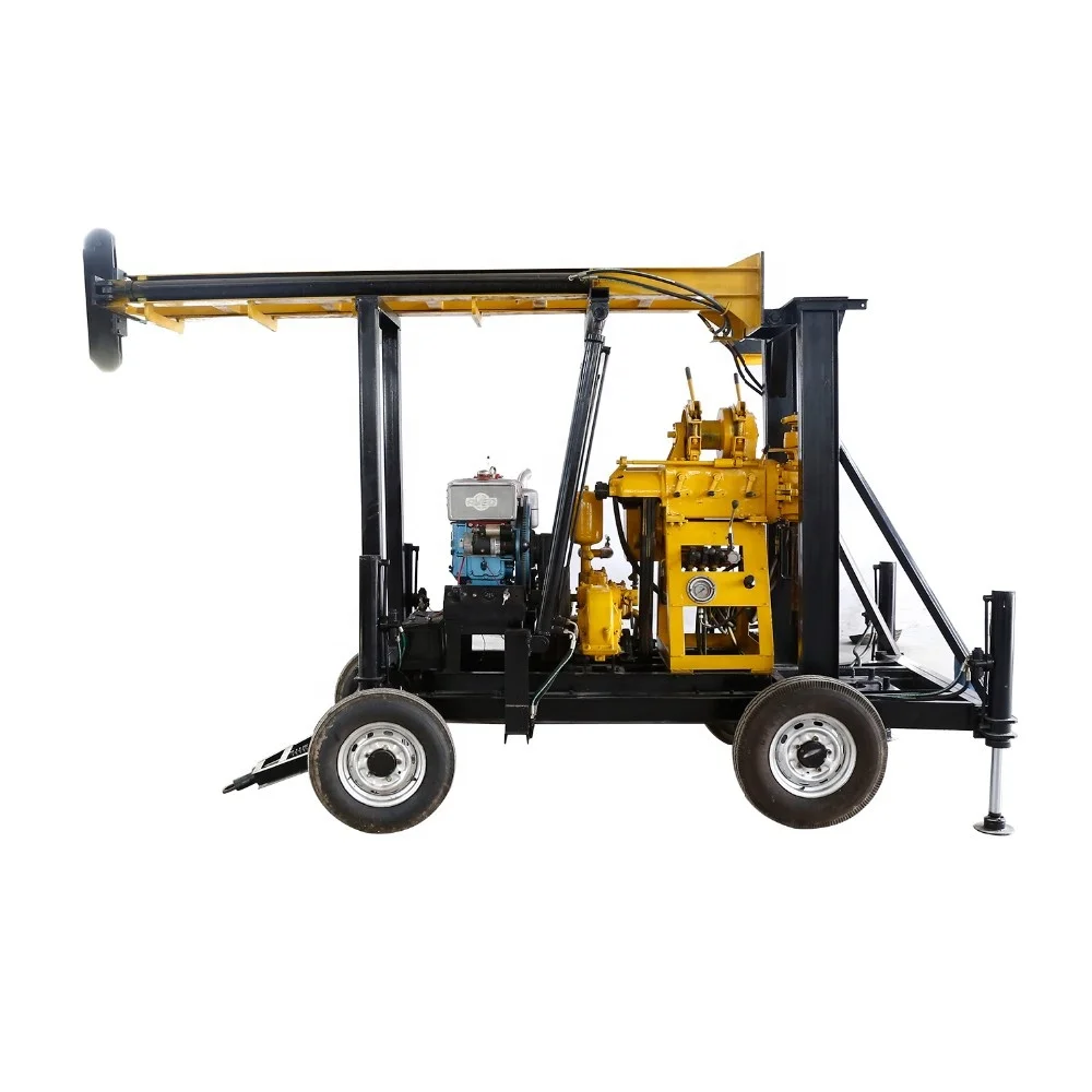 200m depth hydraulic crawler workover drilling rig for sale