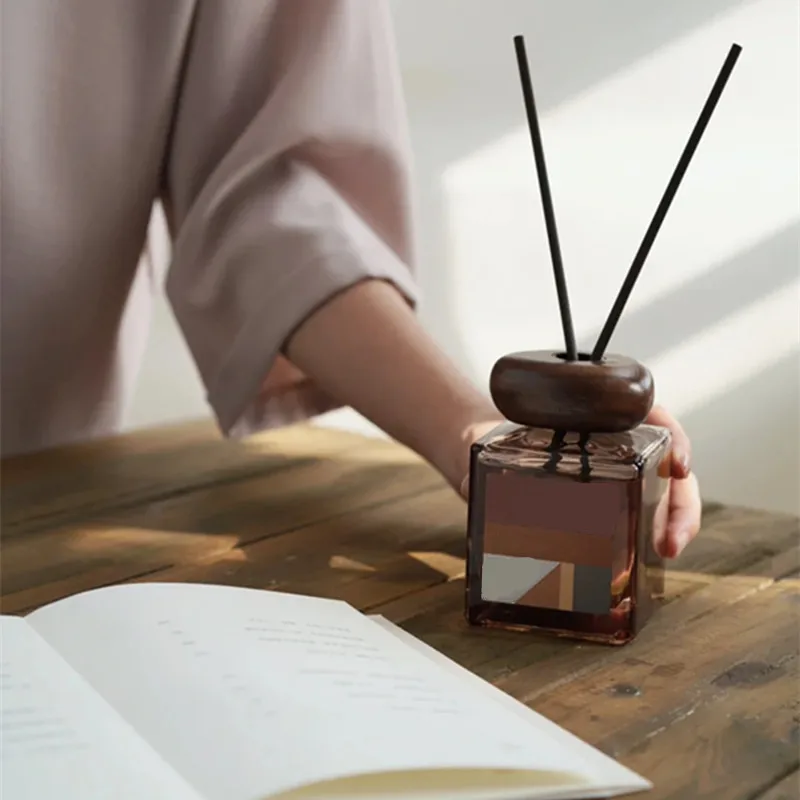 180ml brown diffuser perfume glass bottle for home
