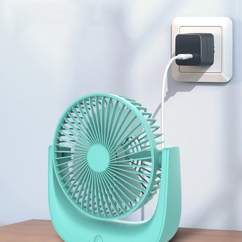 Dropshipping Amazon Hot Seller Cheap Price China Rotating Table Fan Rechargeable Desk Fan Mini Cooling Fan