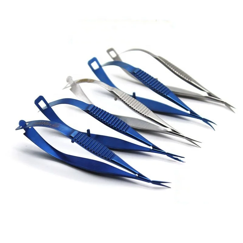 ophthlamic surgical instruments eye  Iris scissors with curved tips