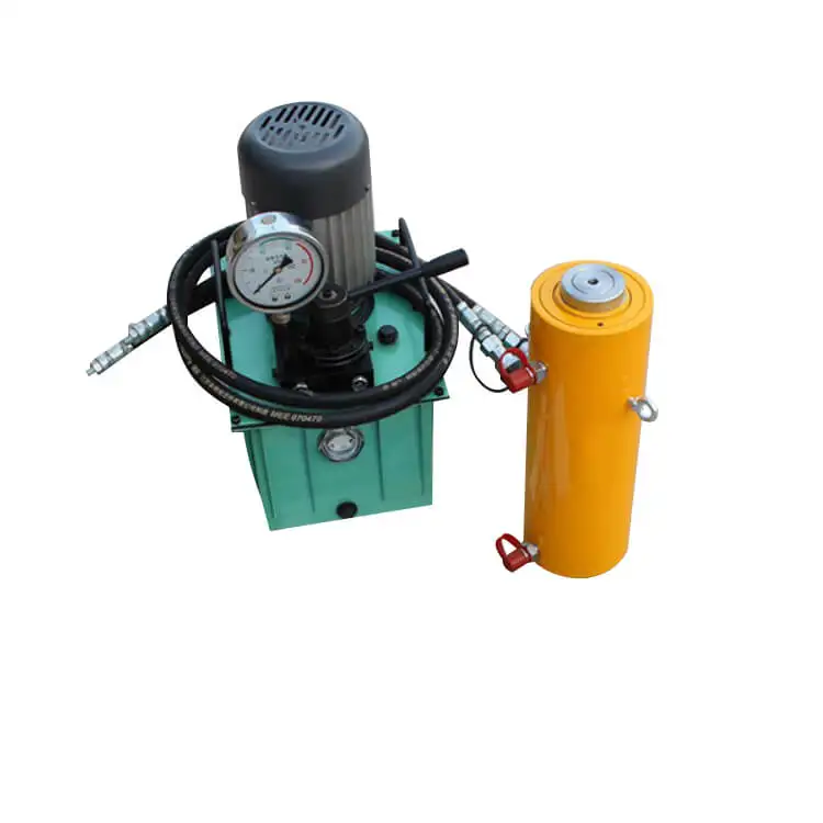 100 ton motorised system hydraulic jack