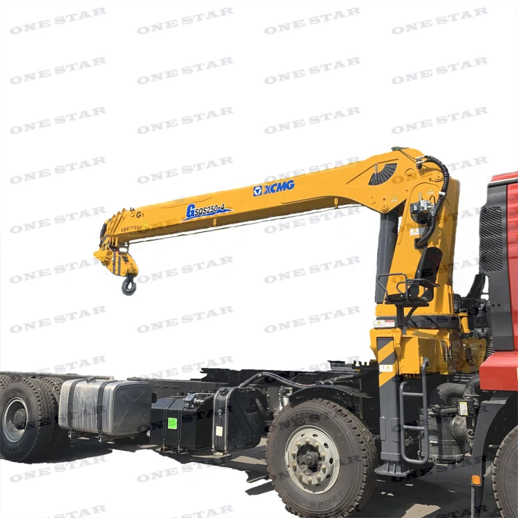 
China XCMG 5ton Straight Truck Mounted Crane For Sale 