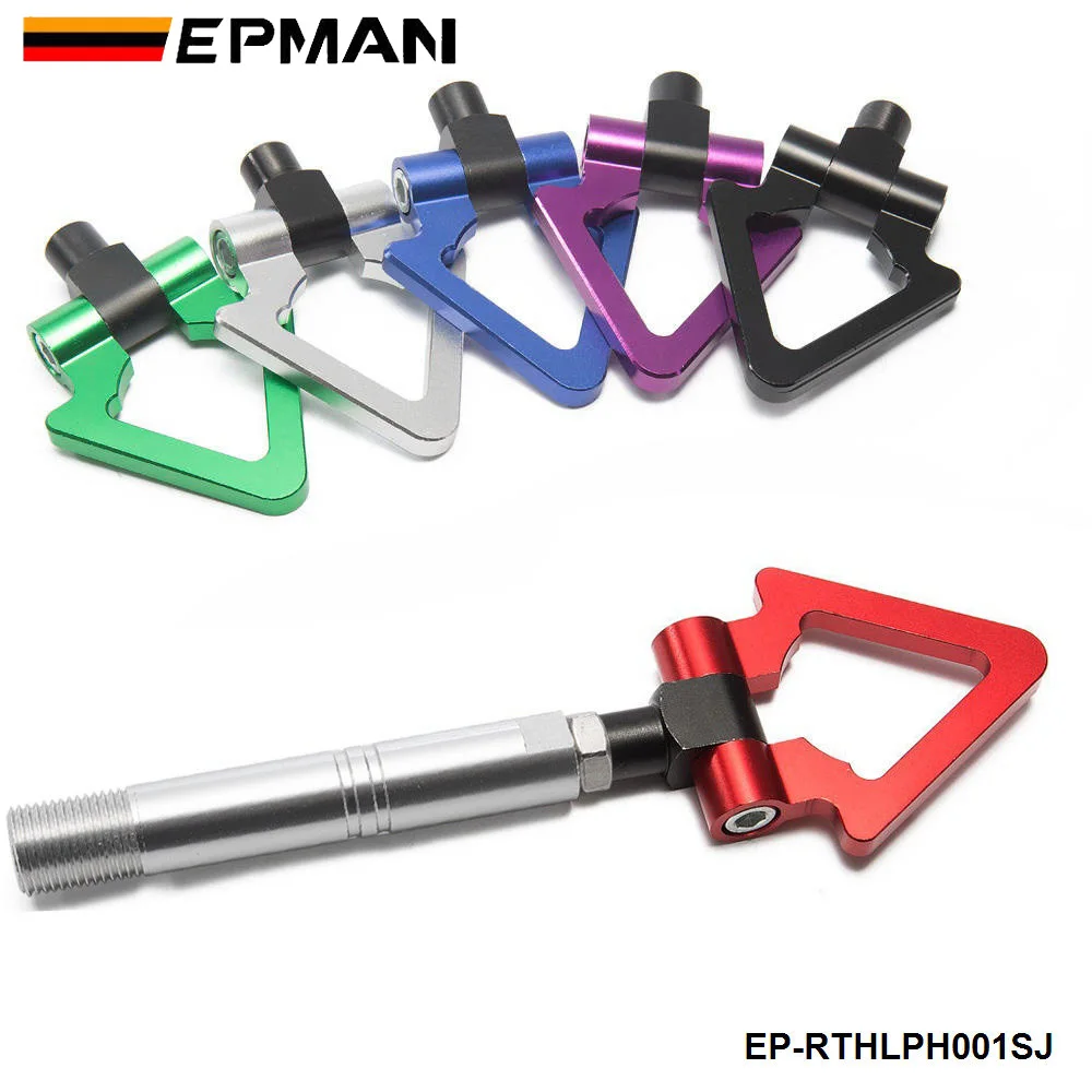 EPMAN JDM Aluminum Forge Front Tow Hook Bar Front Rear For Toyota Avanza Japan Car EP-RTHLPH001