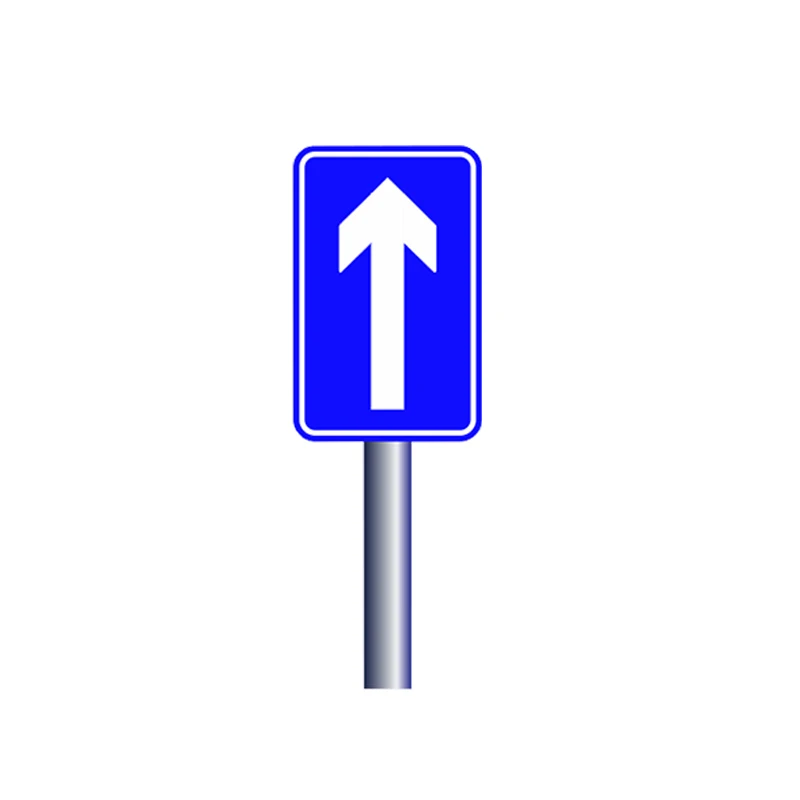 Large-Size High-Speed Traffic Sign Board Aluminum Plate Road Diversion Warning Sign High Visibility Traffic Signs