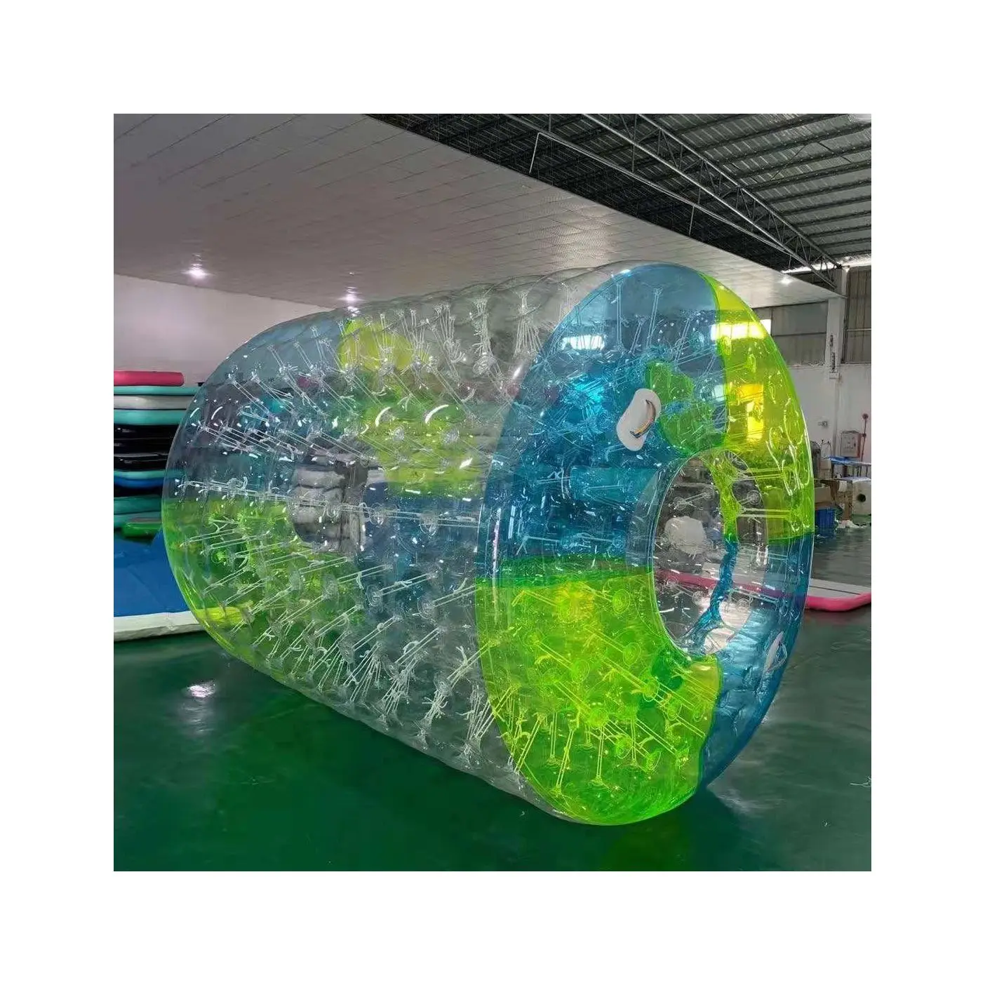 Factory price hot sale Inflatable Roller Wheel / Inflatable Water Roller For Sale roller ball for water games