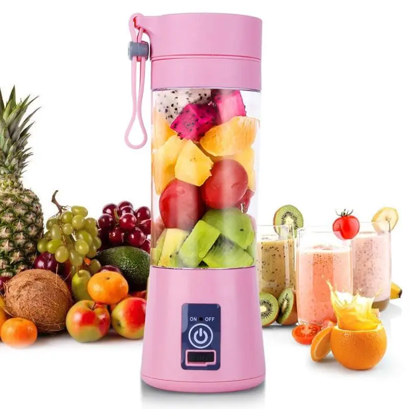 Personal Blender with 2000mAh USB Rechargeable Battery Electric Blender Portable Blender