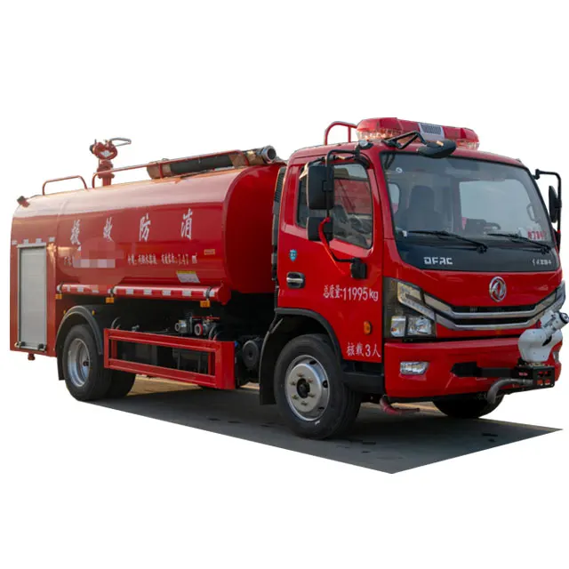 Chinese 8tons Simple fire truck Watering car  for Sale in Europe