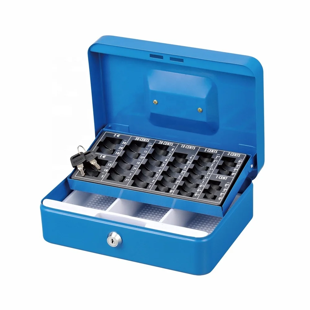 Wholesale Portable  Durable Cash Register  Safe Deposit Cash Box Drawer With Combination Lock