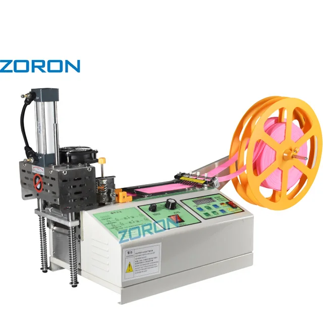 High Performance Automatic Receiving collection tape cutting machines for nylon webbing