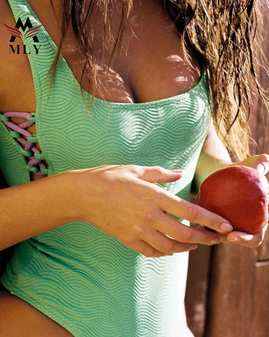 MLY custom womens swimwear sexy 1 piece bathing suit swimwear factory one piece swimsuit