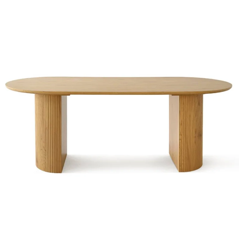 Nordic Ash Veneer Top Modern Simple Leisure Tea Coffee Table For Living Room solid wood table classic style solid birch wood