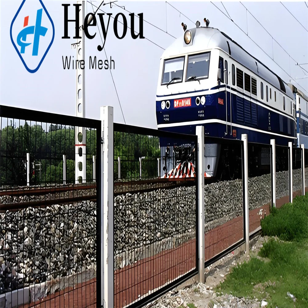 Prix grillage rigide en 3d pour cloture poteaux et bavolet, rigid wire mesh price for fence