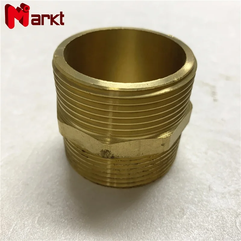 Easy installation convenient to transport and handle sound insulation brass nipple fittings