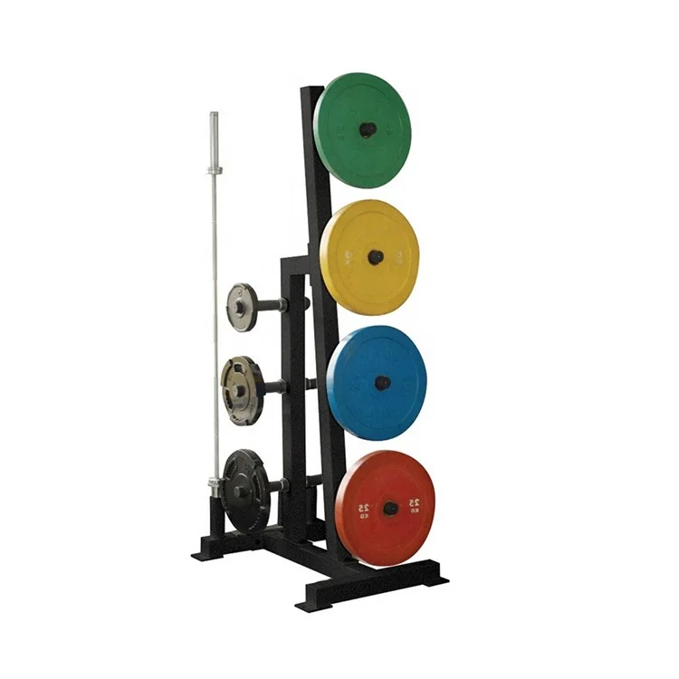 OKPRO Factory Wholesale High Quality Gym Equipment Barbell Rack Weight Plate Storage Rack