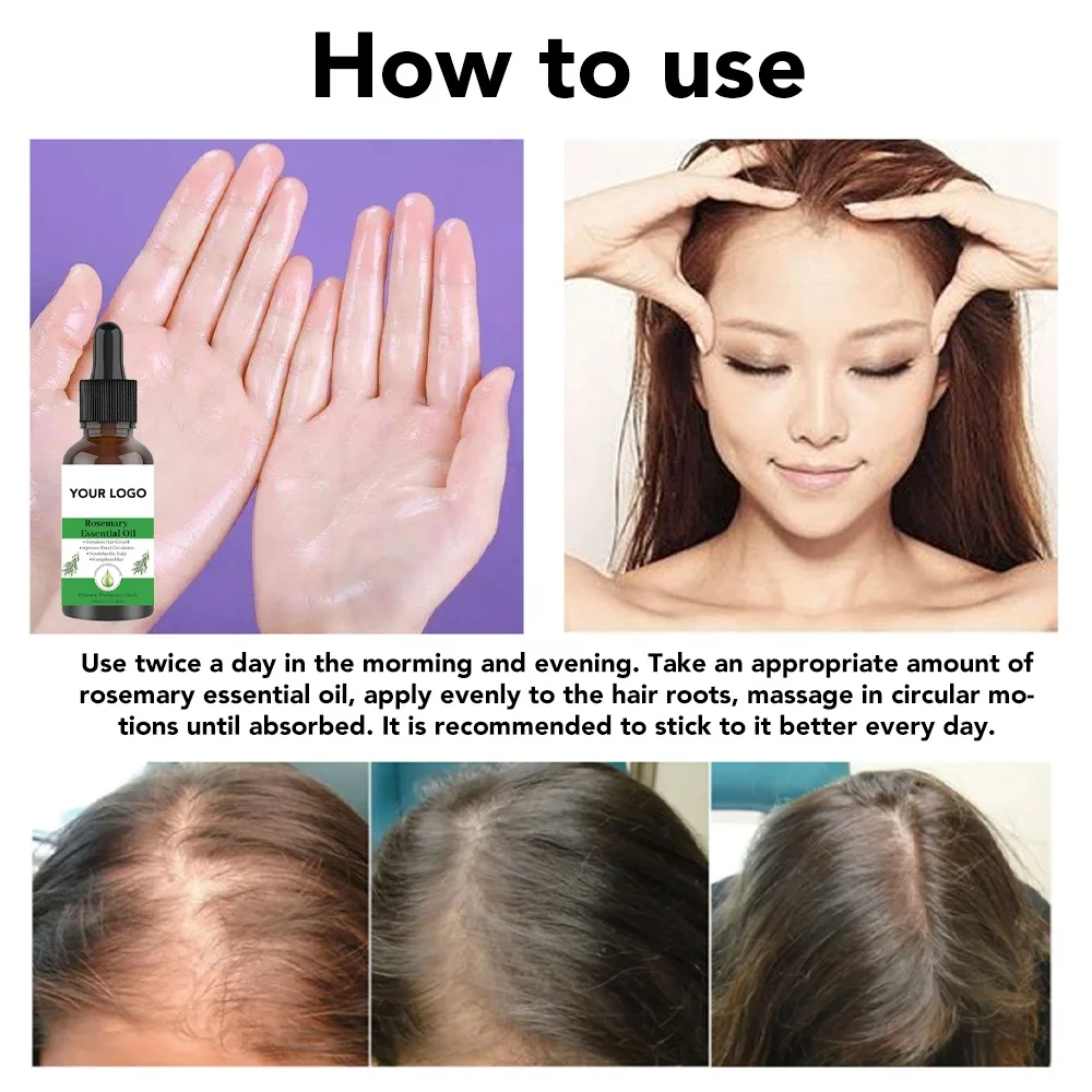 Growth For Hair Rosemary Oil Serum Repairs Luxury Hair Growth Rosemary Mint Hair Serum Oil