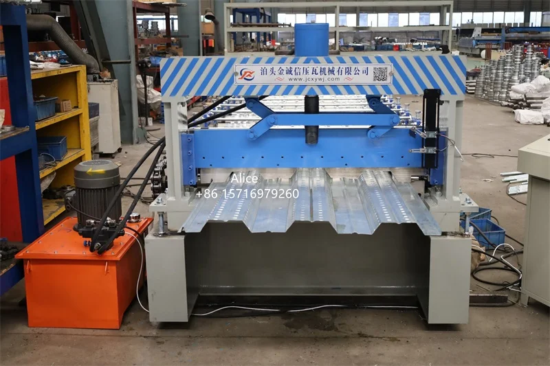 Popular USA metal floor decking machine 2 VLI 3 VLI Composite roll forming machine