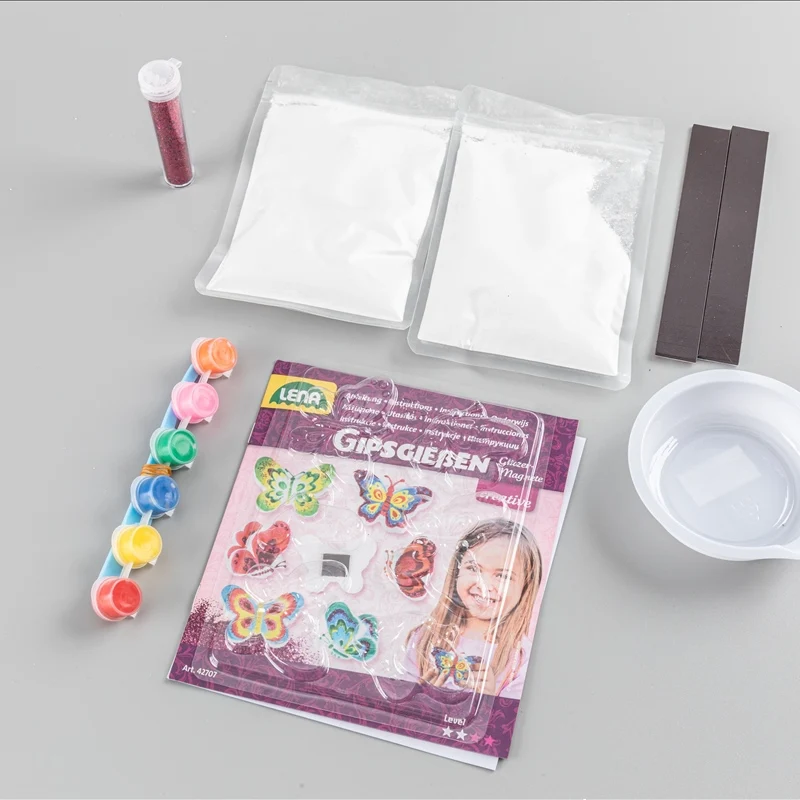 Frog Plaster Model Coloring Toys Kids Painting Craft Kits for Creative Decorating and Art Expression