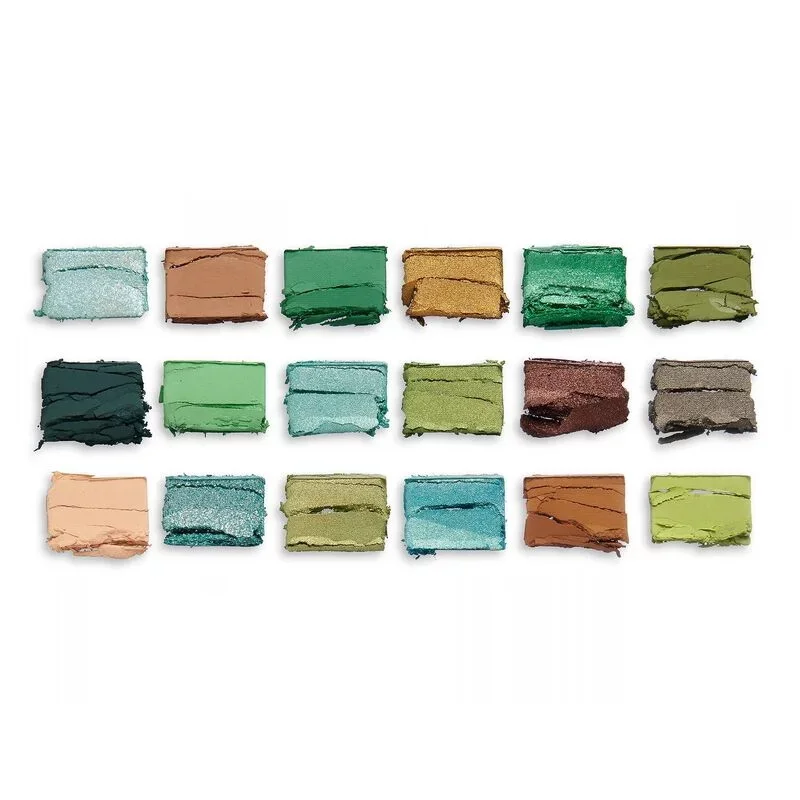 ODM/OEM Popular Avocado Green Eye Shadow New Style Cosmetics  Eyeshadow Palette