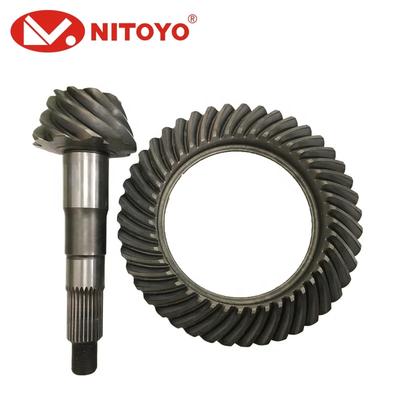 NITOYO 8X35 8X37 8X39  crown pinion gears used for Isuzu D-MAX differential Crown Wheel And Pinion