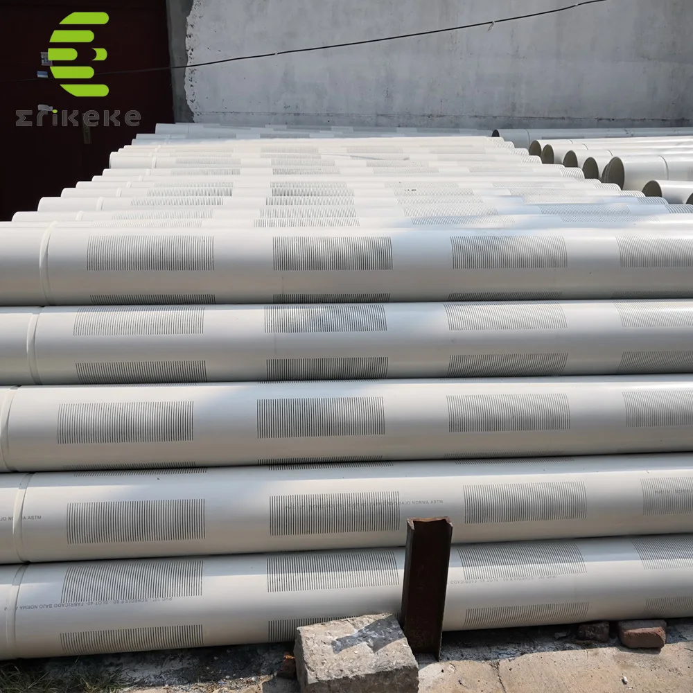 Hot Selling High Pressure Deep Water Well PVC Casing Pipes for Water Supply Threaded Plastic UPVC Pipe Screen Filter