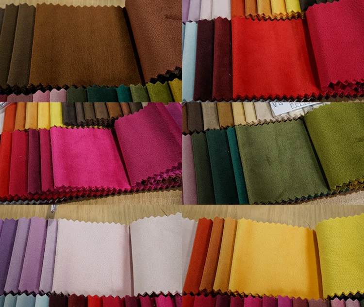 Factory Directed Hometextile Raw Material  Sofa Fabric Holland Velvet Upholstery Fabric Online For Living Room