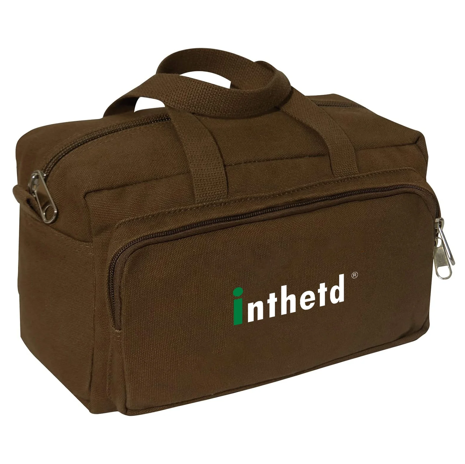 custom Constructed With Rugged Canvas Mechanics daily casual cotton tote bag zipper tool bag