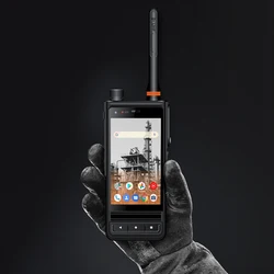 4G Professional Walkie Talkie Mobile Gsm Phone Digital  Headset Sim Card 2 Two way 4 Watts VHF/UHF Dual Band Dmr Radio