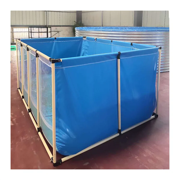 
large plastic outdoor fish farming tanks for tilapia fish farming 