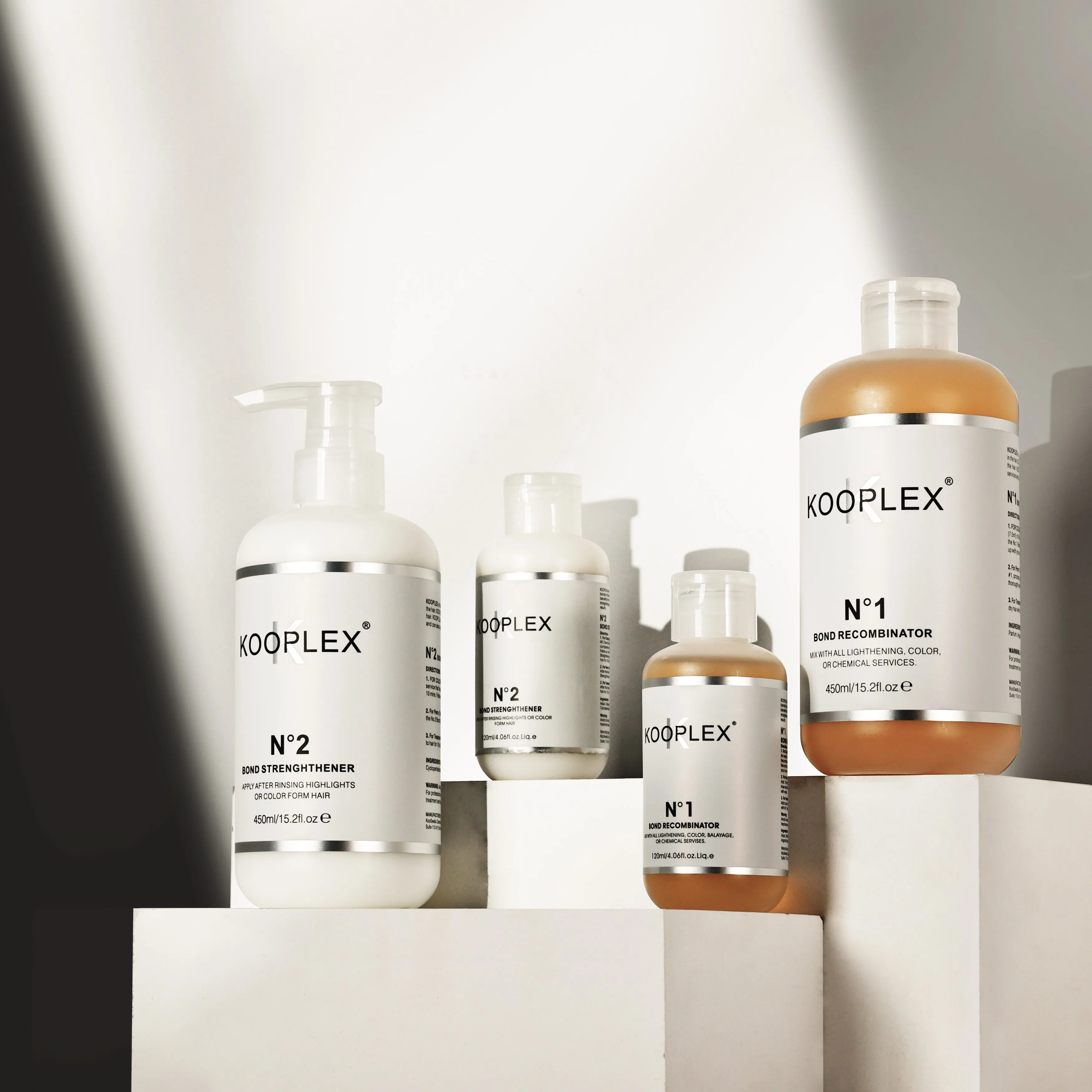 Kooplex No.1 And No.2 Stronger Hair Treatment Perfect 120ml Each Bottle