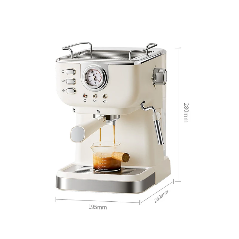 Высококачественная винтажная машина для приготовления эспрессо небольшая полностью автоматическая 20 бар