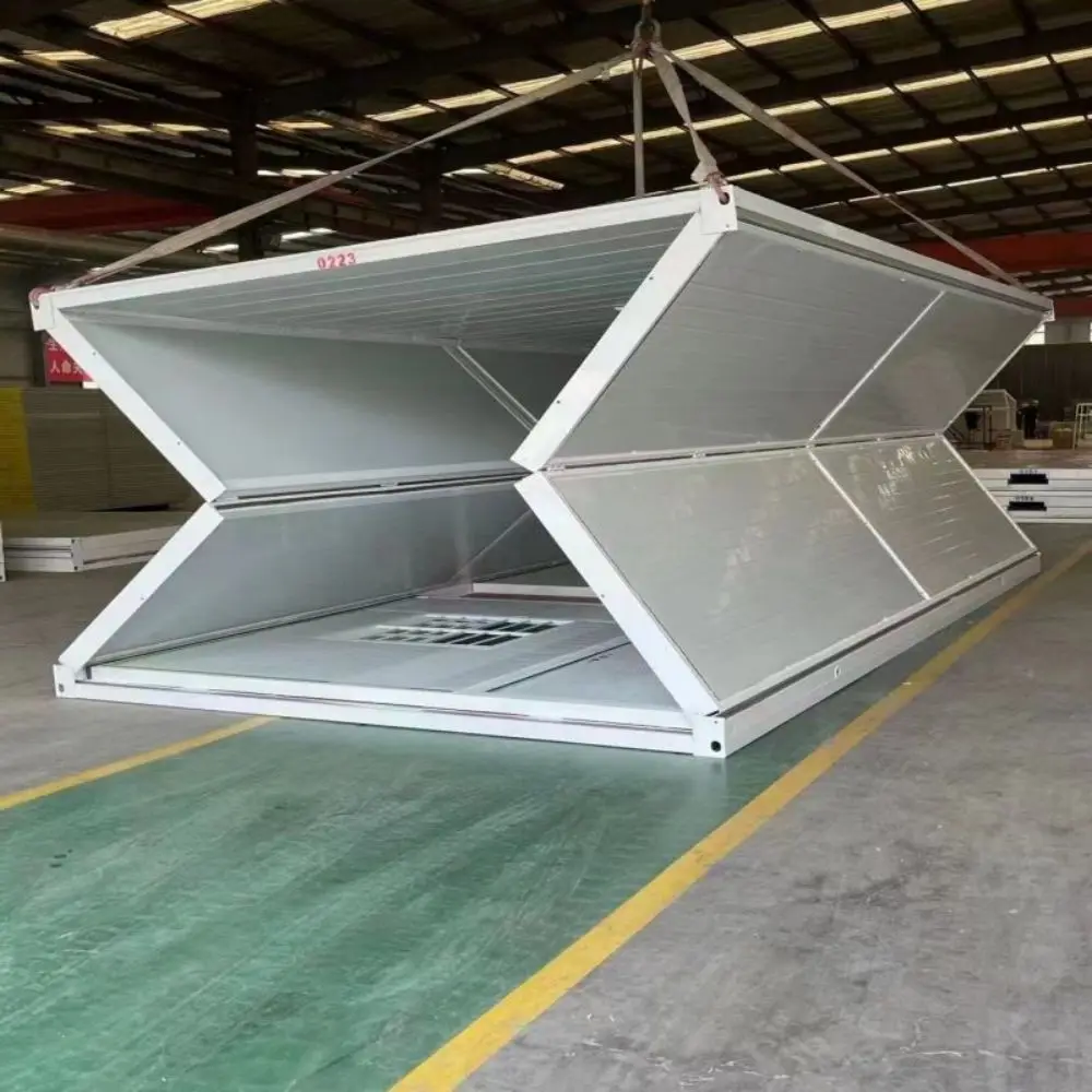 folding cheap container tiny prefab home garden house ready to ship to USA