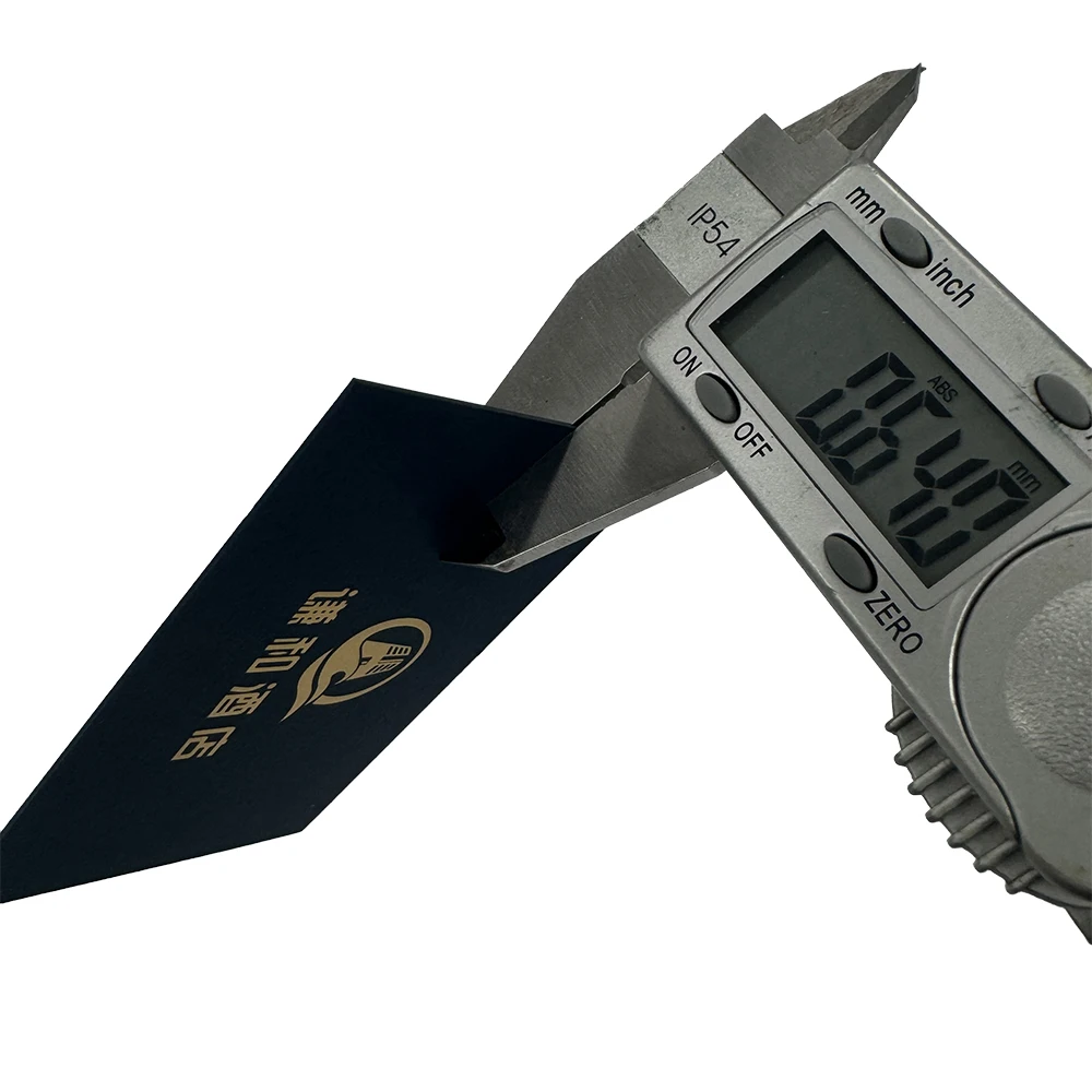 Custom Luxury Gold Foiled Logo Business Card Advertising Postcard Company Promotion Thank You Card