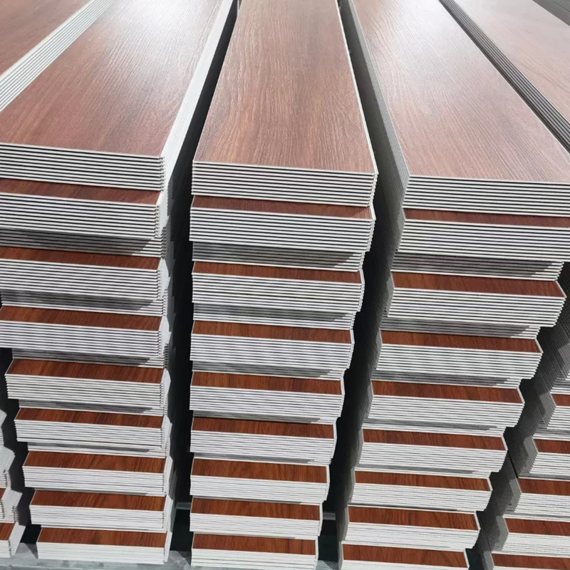 Rigid core vinyl floor spc flooring vinyl plank new design easy install 4 5 6 mm piso SPC Click Waterproof plastic pvc flooring