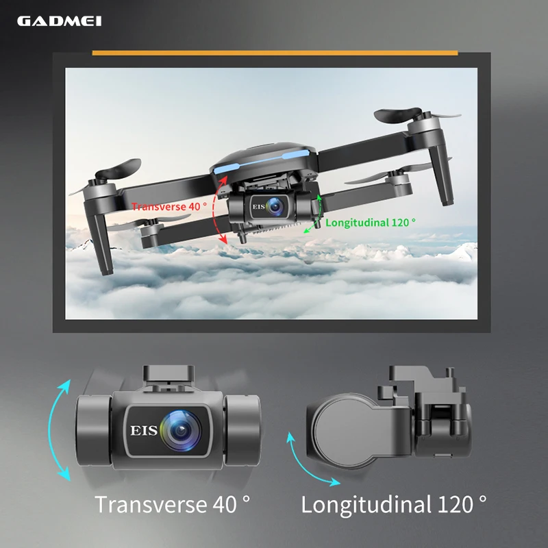 EIS gimbal drones professional long distance 4k gps drone with 4k camera 5g wifi fpv rc quadcopter