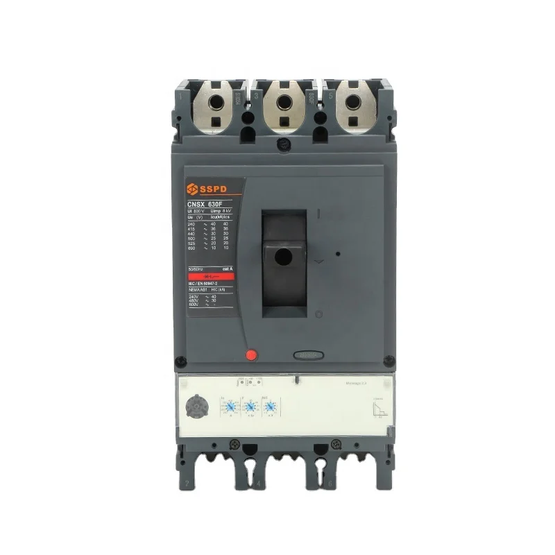 SSPD brand compact MCCB OF CNSX 630N 3P Moulded Case Circuit Breaker with good quality low price