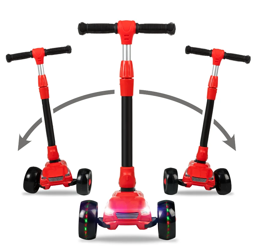 Wide Deck 3 Wheel Kids Scooter Toddler Balance Kick Scooter For Children
