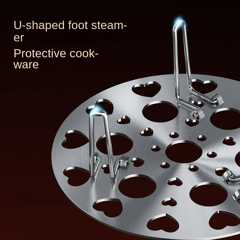 Wholesale Steaming Rack Stand Stainless Steel Canning Rack Steam Basket Rack Steaming Tray For Pressure Cooker Canners