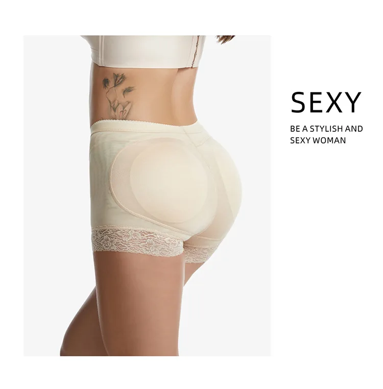 OEM корректирующие трусики для живота имитация ягодиц полипропиленовая губка подкладка бедер персиковые подтягивающие